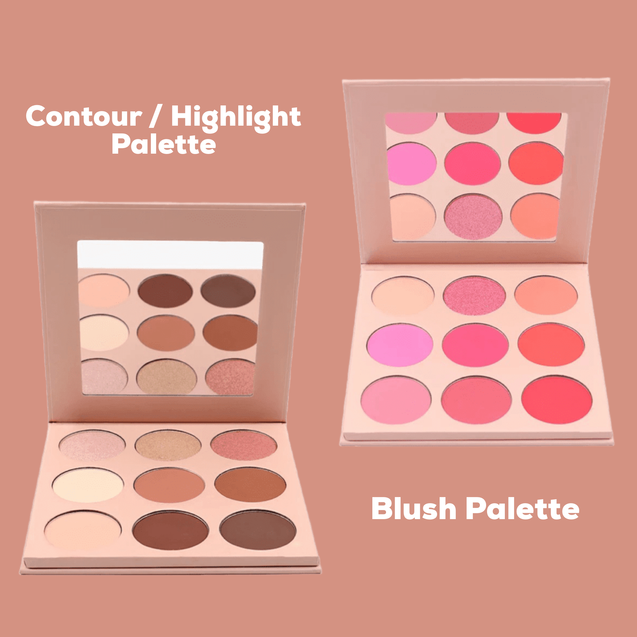 Blush & Contour Bundle Palettes